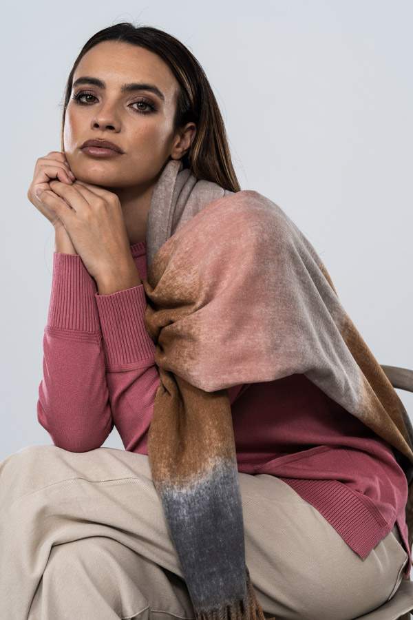 ESTOLA BLOQUES COLOR CAMEL