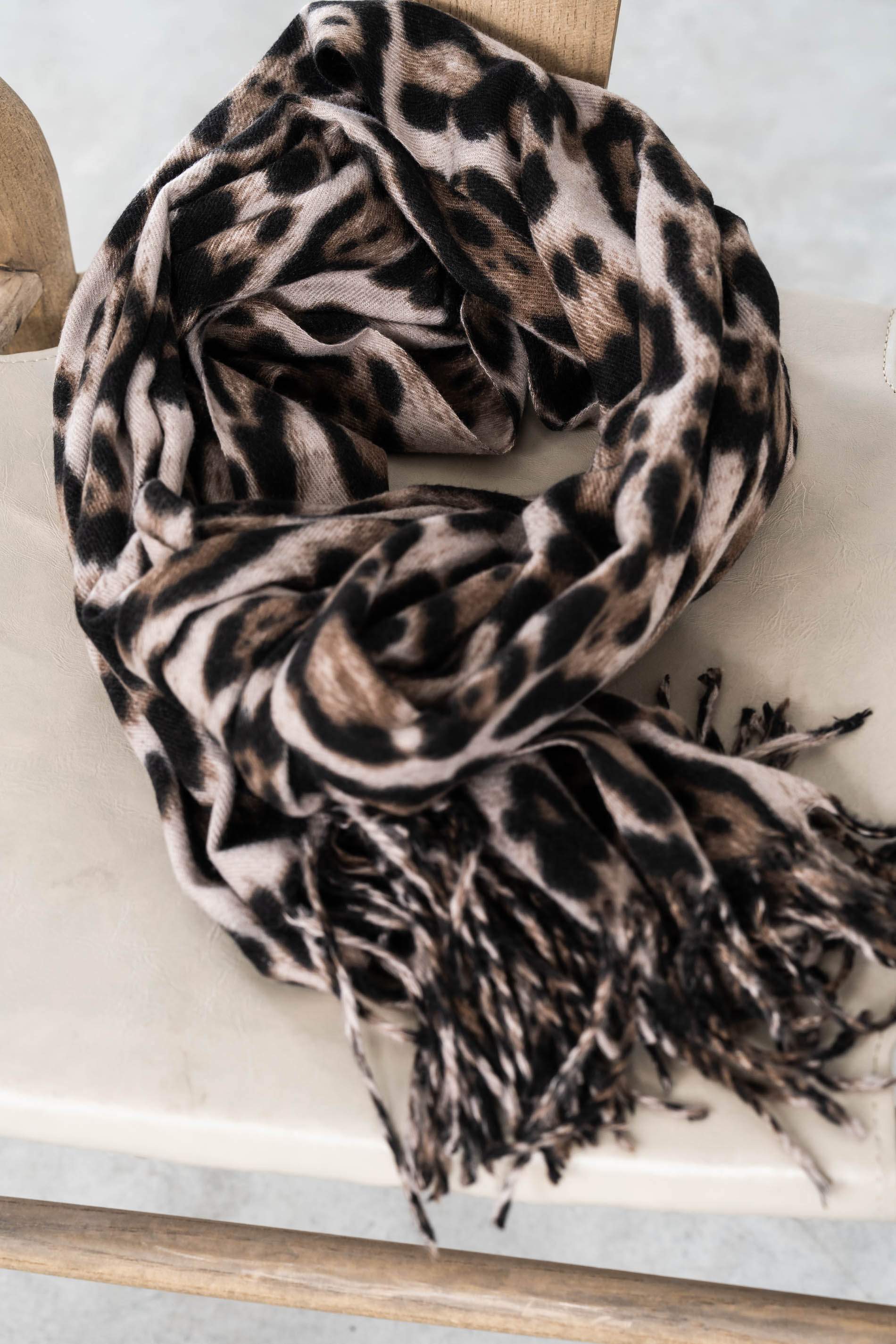 ESTOLA ANIMAL PRINT BEIGE