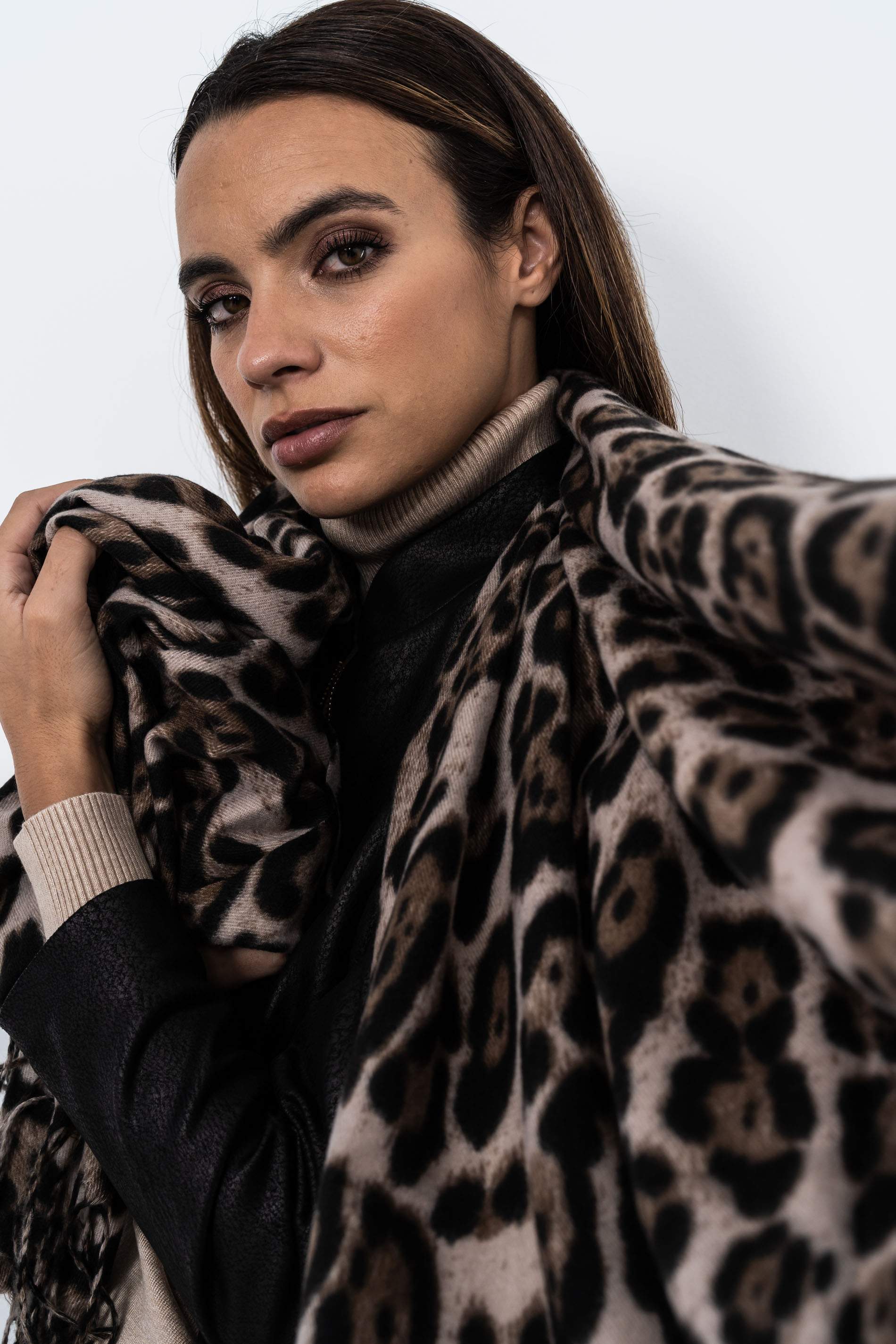 ESTOLA ANIMAL PRINT BEIGE