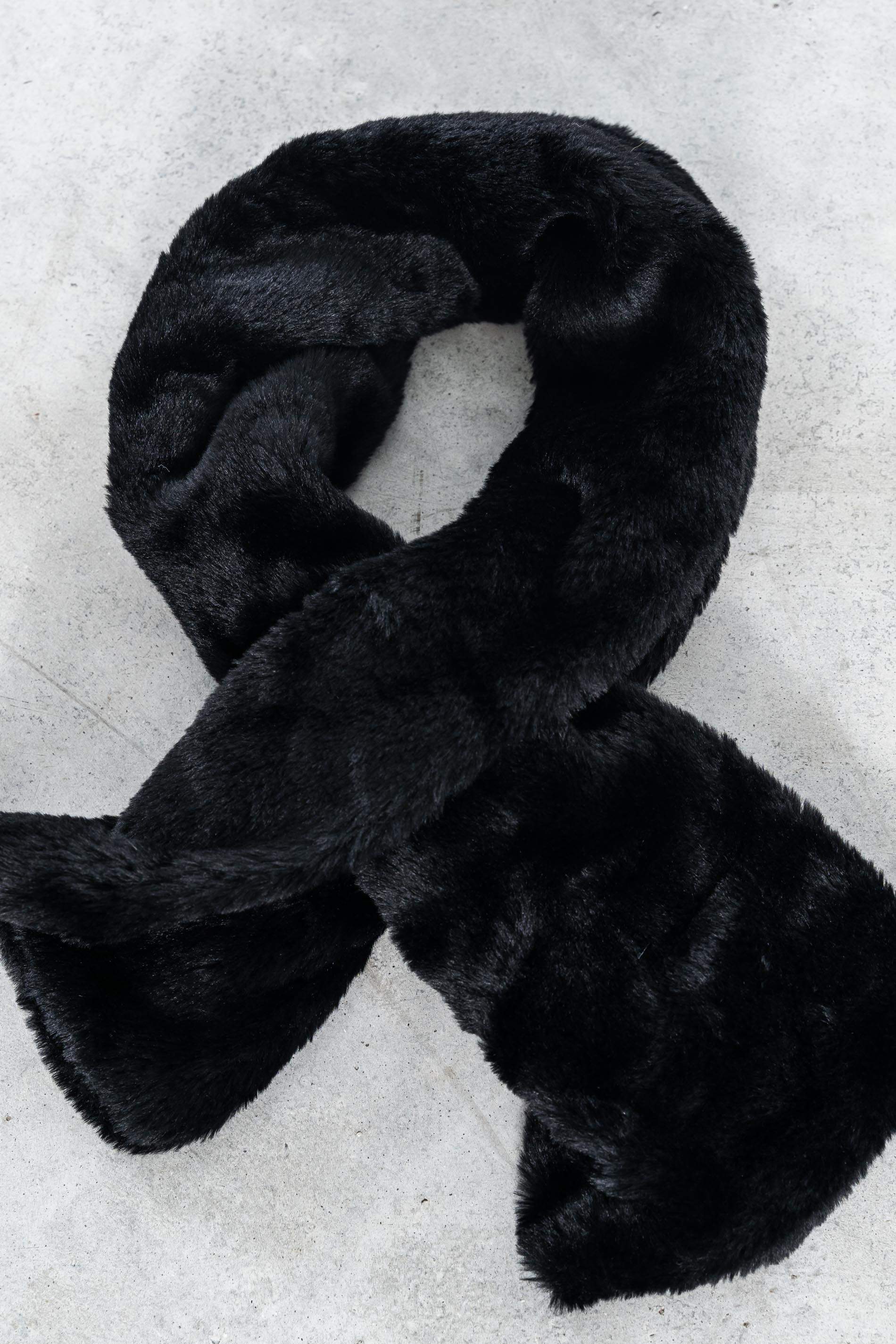 BUFANDA OJAL SOFT NEGRO