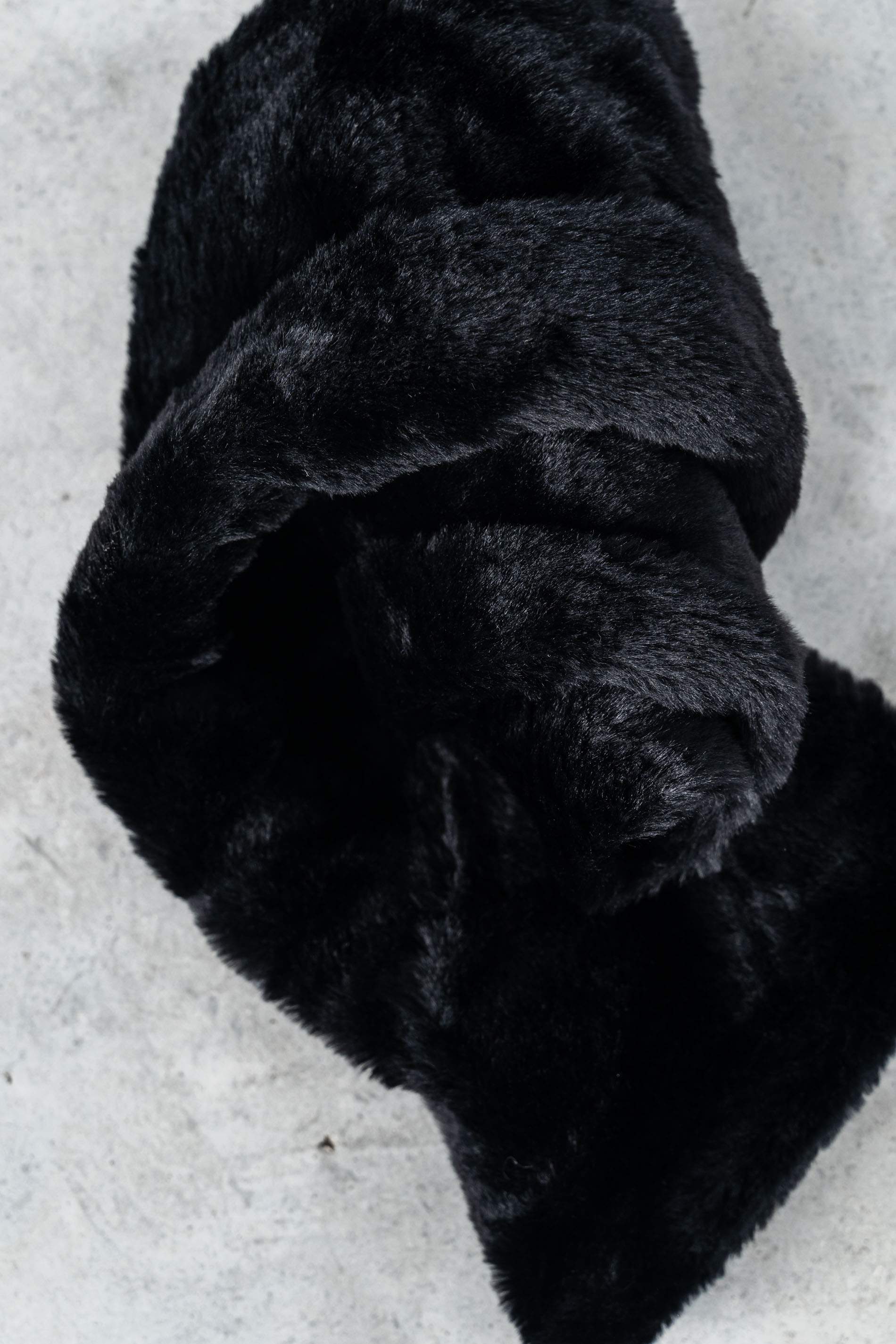 BUFANDA OJAL SOFT NEGRO