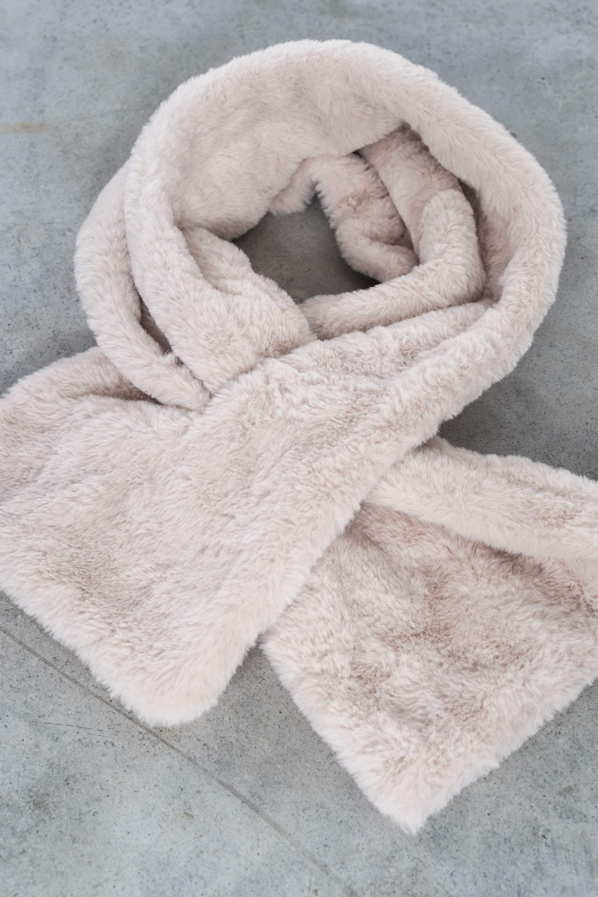 BUFANDA OJAL SOFT BEIGE