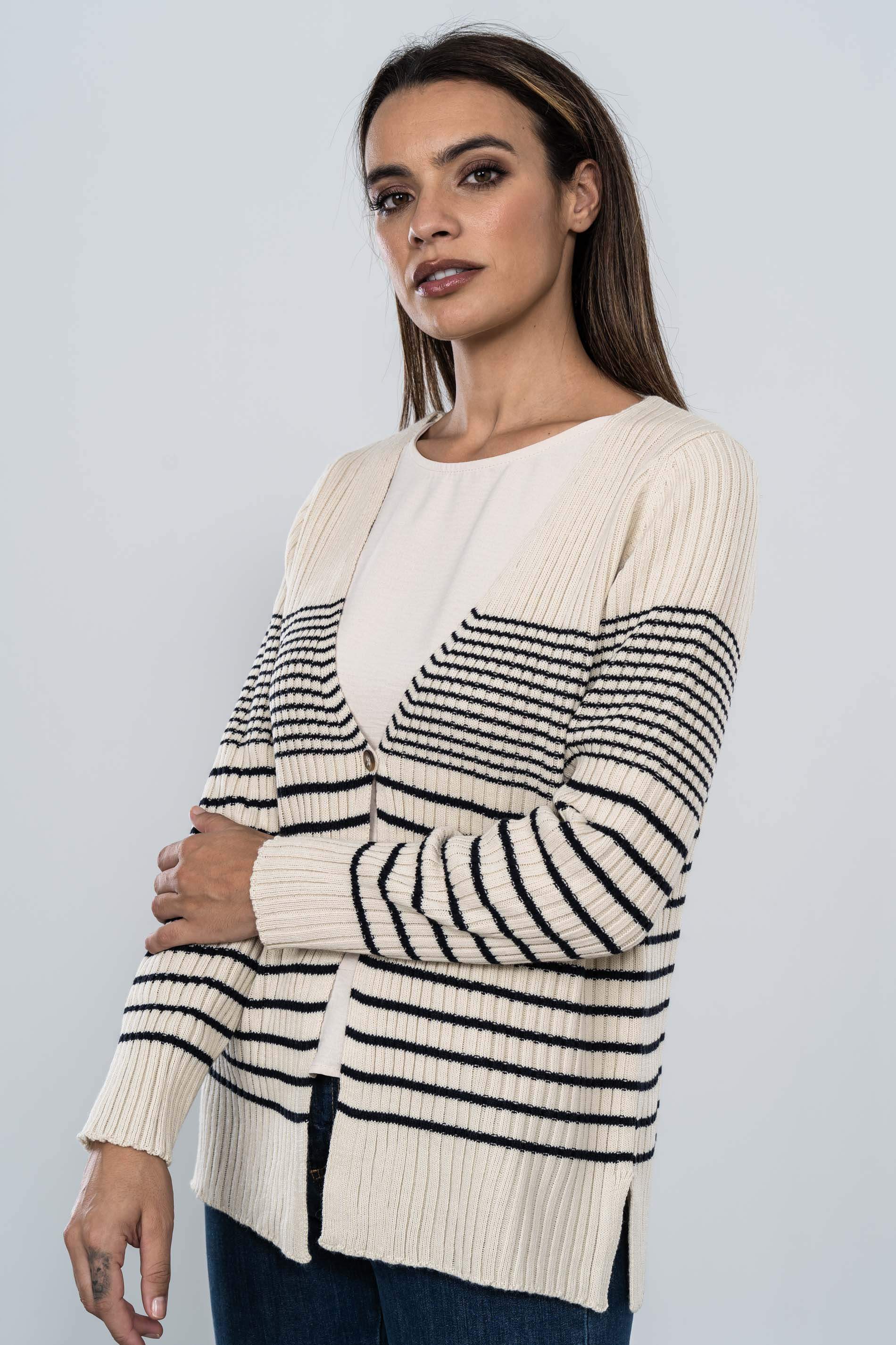 CHAQUETA CANALE RAYAS