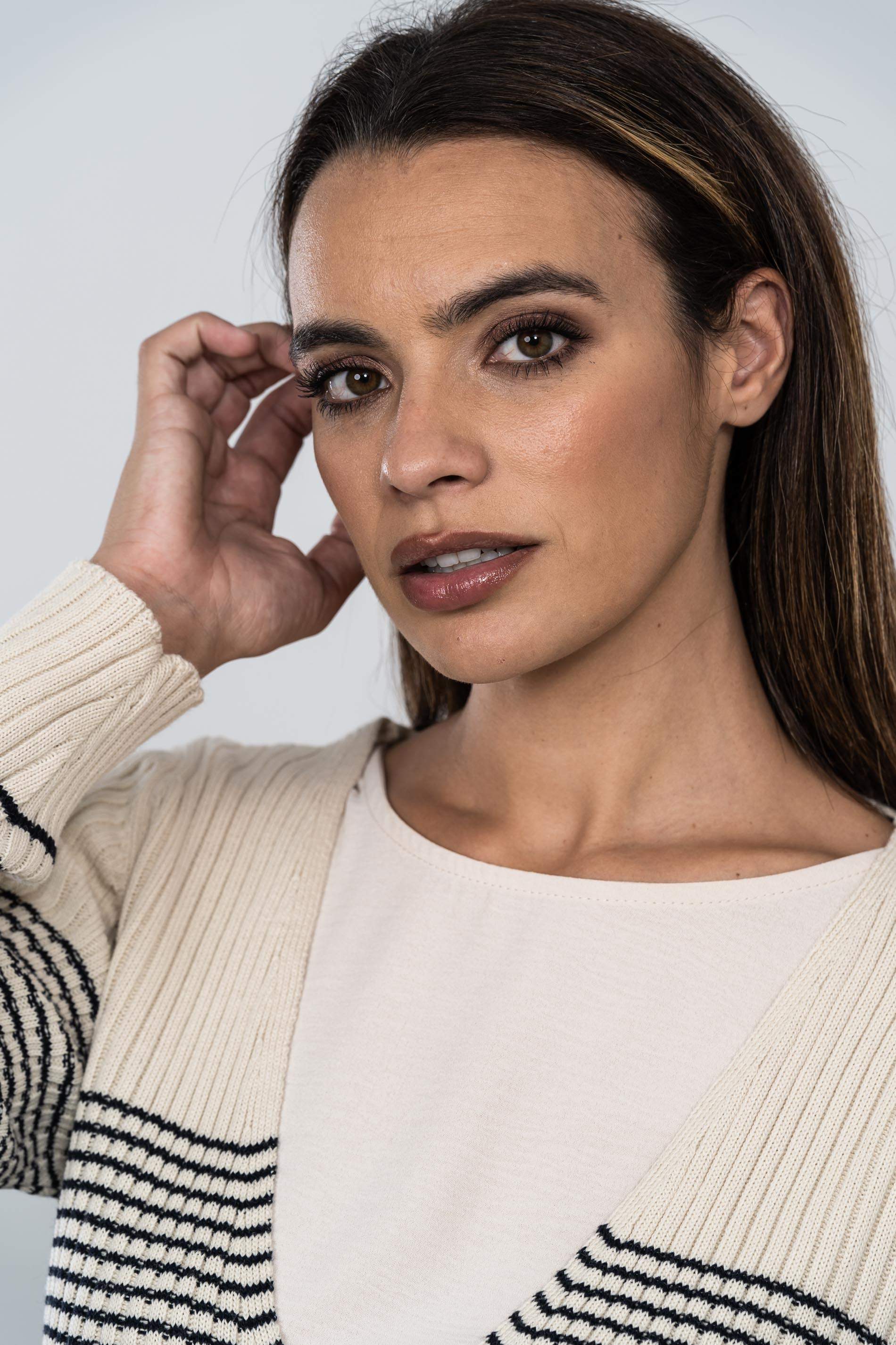 CHAQUETA CANALE RAYAS