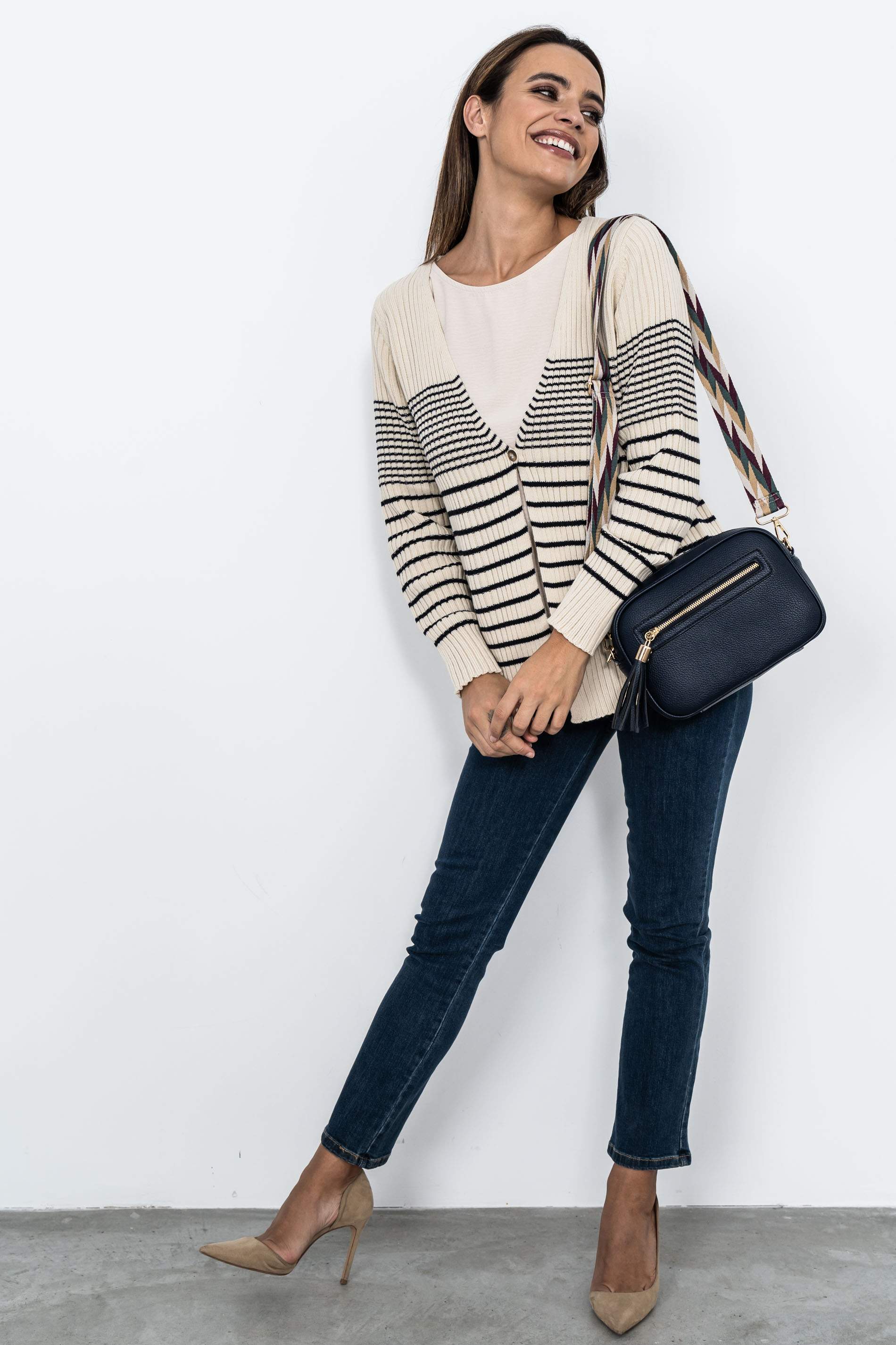 CHAQUETA CANALE RAYAS