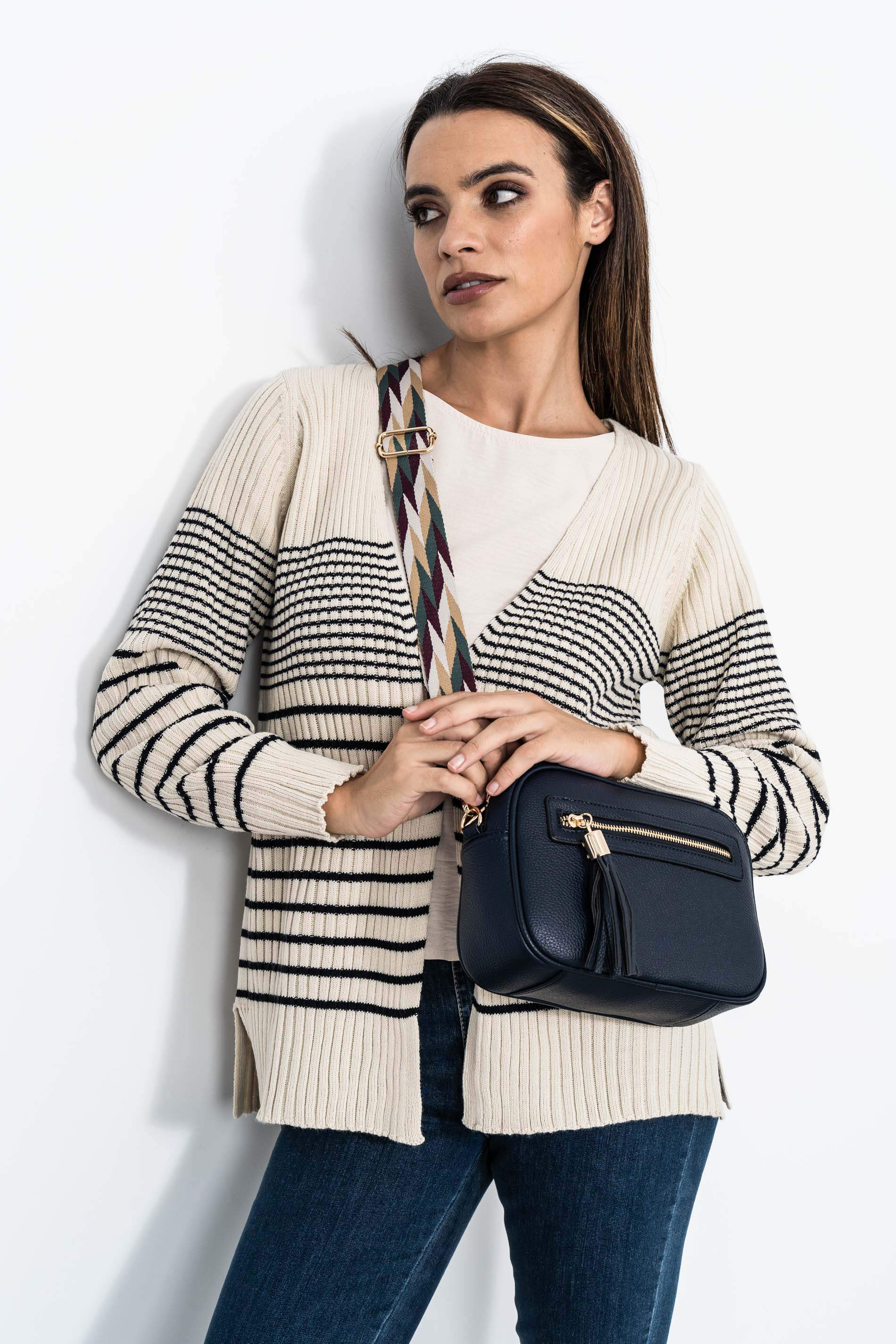 CHAQUETA CANALE RAYAS