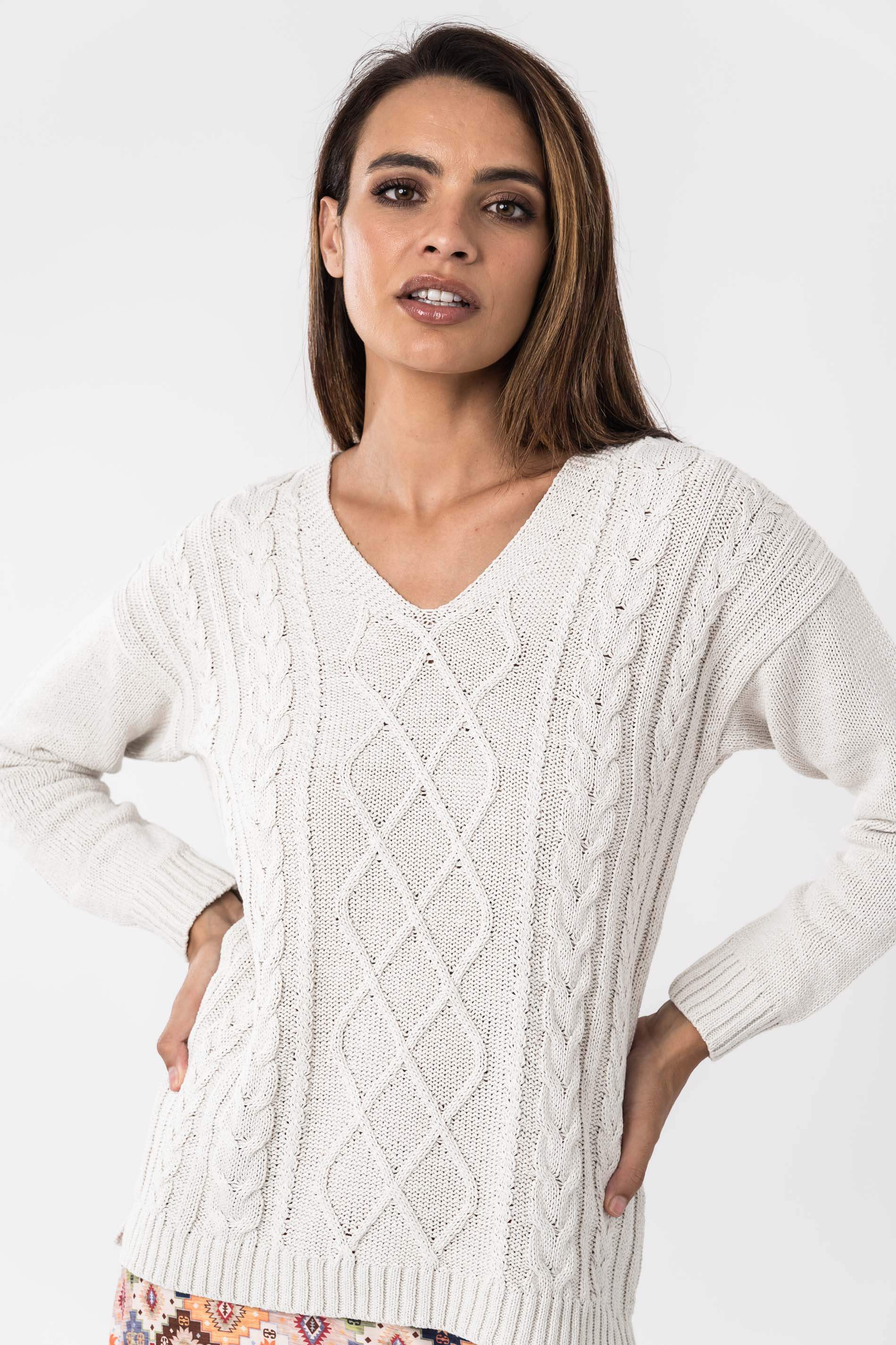 JERSEY TODO OCHOS CINTA PICO BEIGE