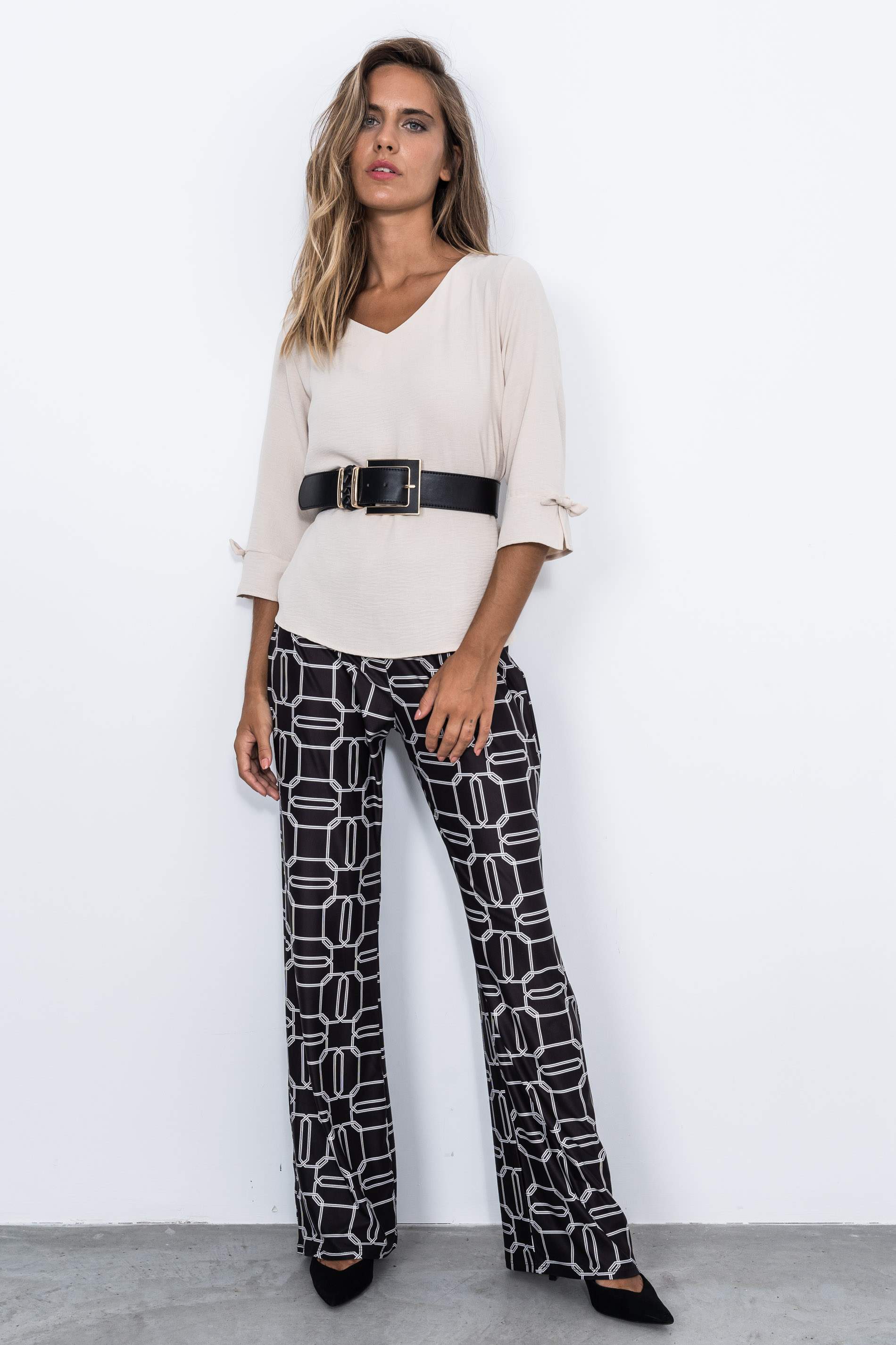 BLUSA LACITOS MANGA FRANCESA ARENA