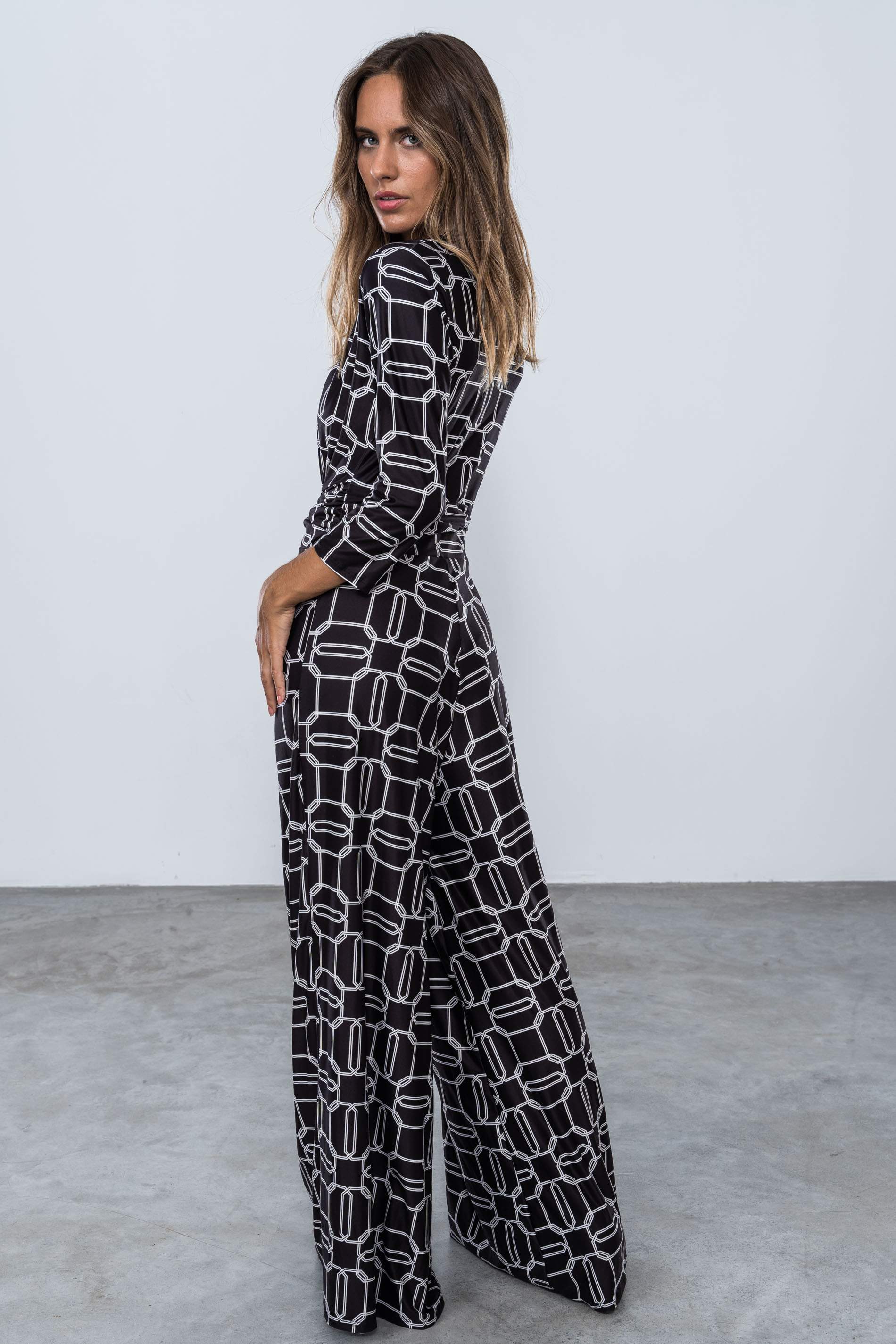 MONO BICOLOR GEOMETRICO