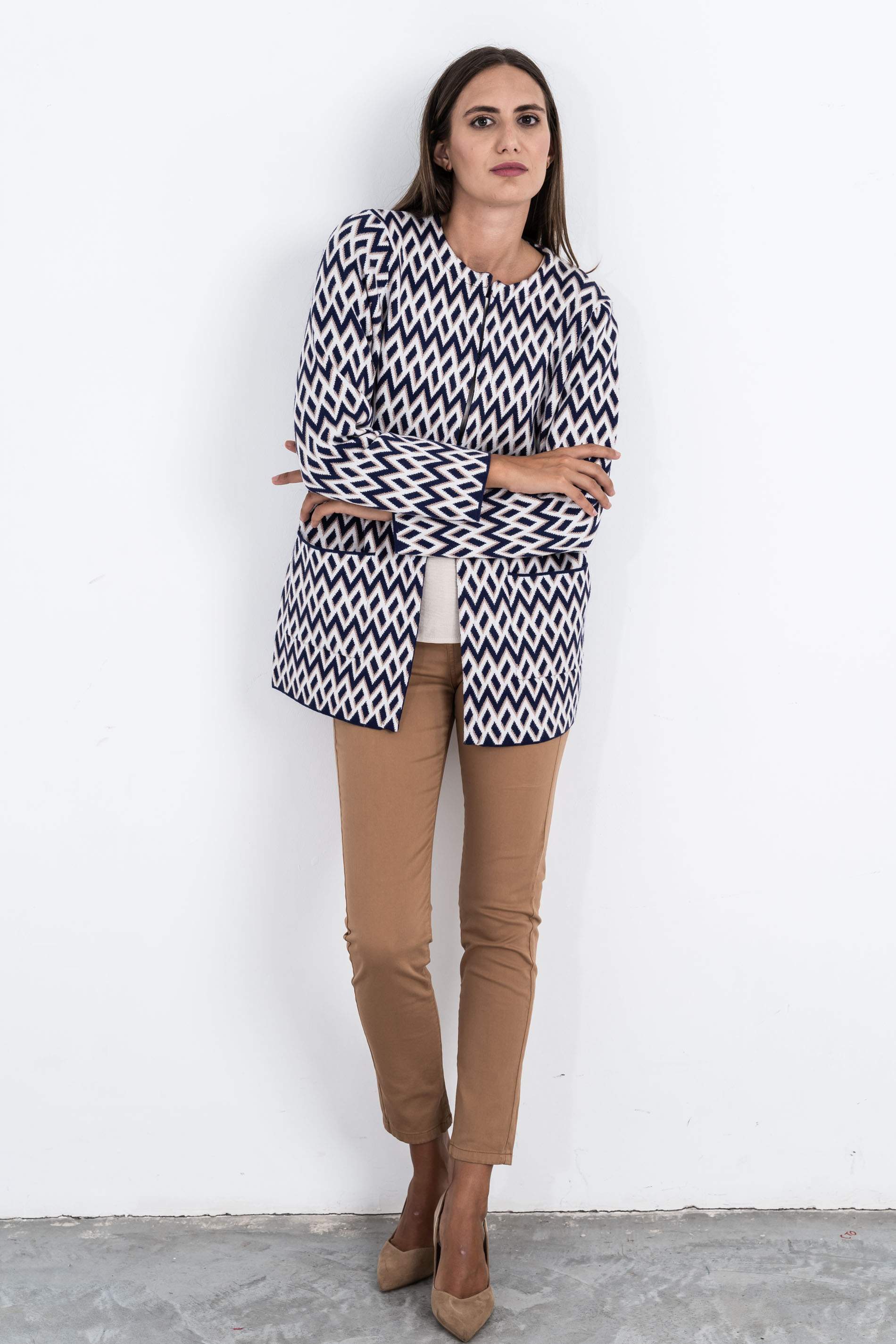 PANTALON 5 BOLSILLOS TOBILLERO CAMEL